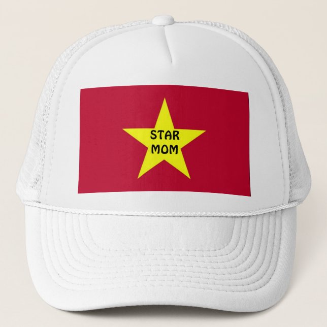 De Camionero Star Mom Gorra (Anverso)