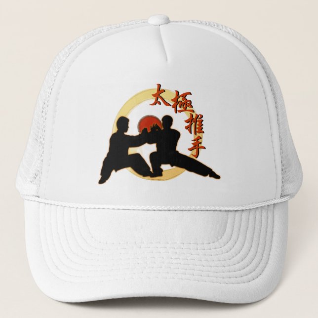 De Camionero Tai Ji Push Hands Gorra (Anverso)