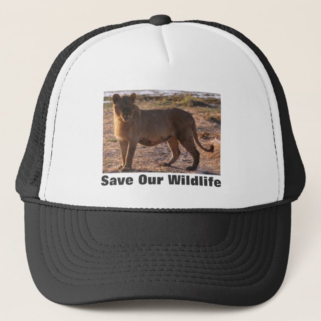 De Camionero Tau Save Our Willife Gorra (Anverso)