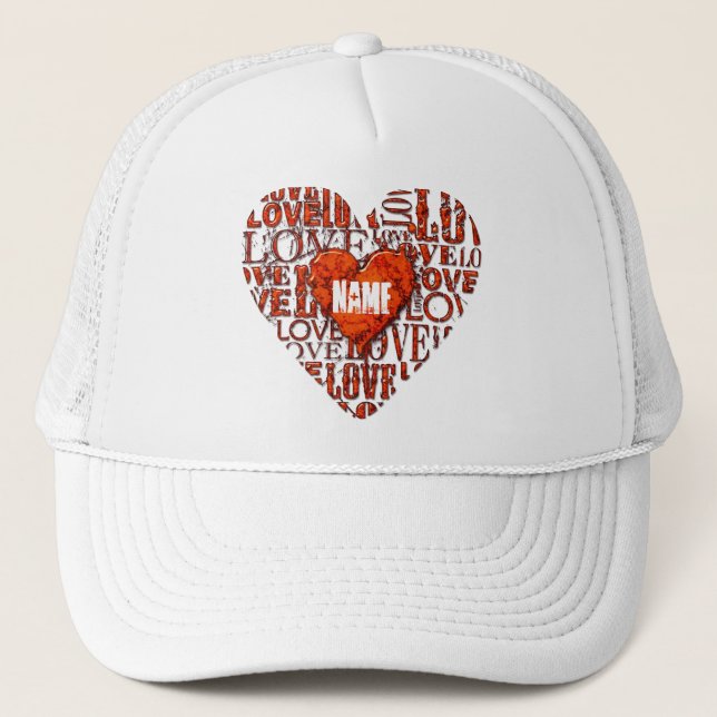 De Camionero Te amo 6 Gorra (Anverso)
