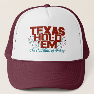 De Camionero Texas Hold 'Em gorra
