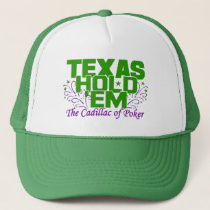 De Camionero Texas Hold 'Em gorra