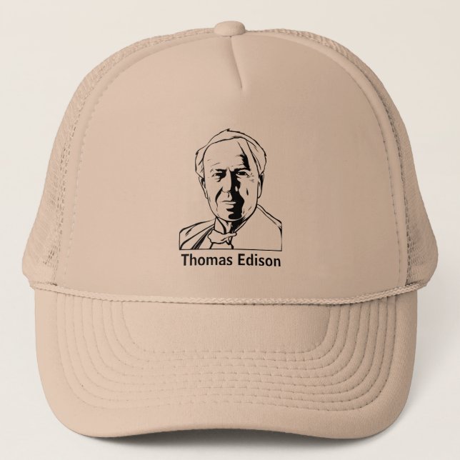 De Camionero Thomas Edison - gorra (Anverso)