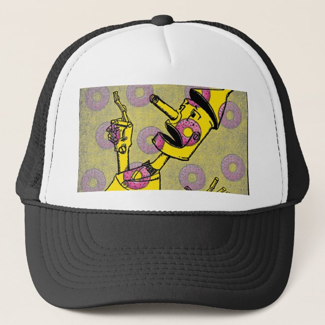 De Camionero Tin Man Gorra (Anverso)