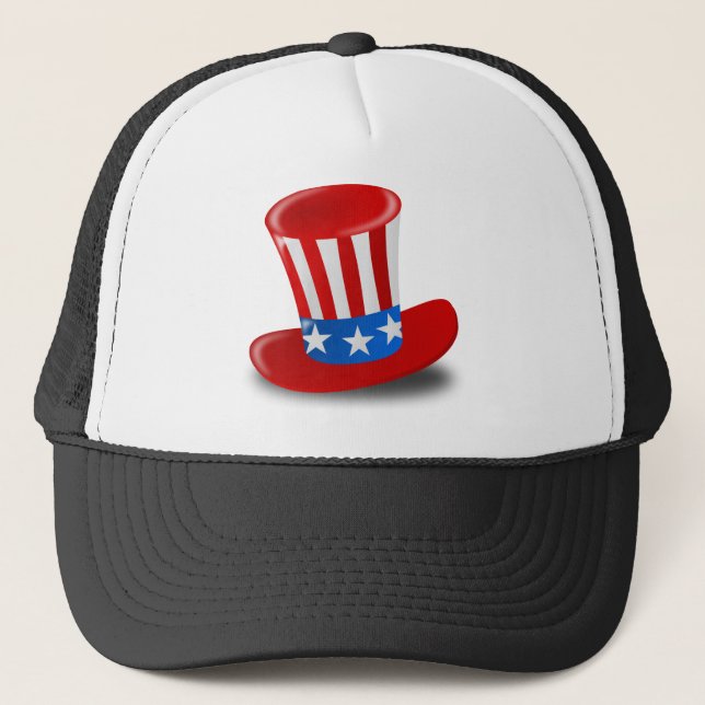 De Camionero Tío Sam gorra 2 (Anverso)