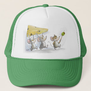 De Camionero Trayendo al Gorra del queso (con aceitunas)