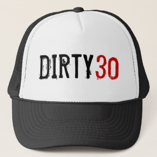 De Camionero trigésimo cumpleaños - 30 sucios - gorra