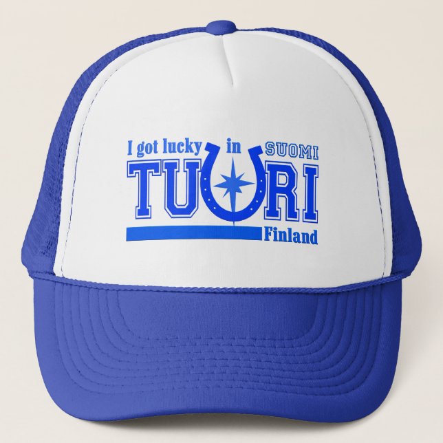 De Camionero Tuuri Finlandia gorra (Anverso)