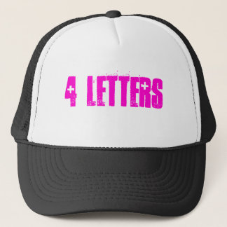 De Camionero U4 pone letras al gorra