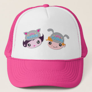 De Camionero Ultra Kawaii - gorra del logotipo del chica y del