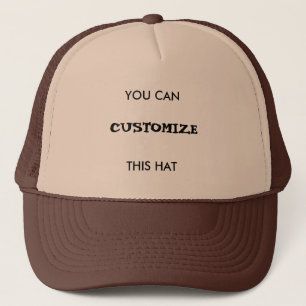 De Camionero ¡Usted puede modificar este gorra para requisitos
