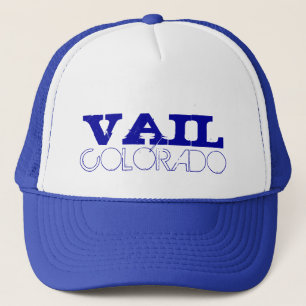 De Camionero Vail Colorado simple gorra azul