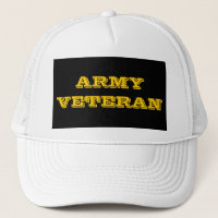 Veterano del Ejército gorra