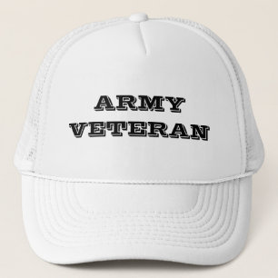 De Camionero Veterano del Ejército Gorra