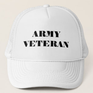 De Camionero Veterano del Ejército gorra