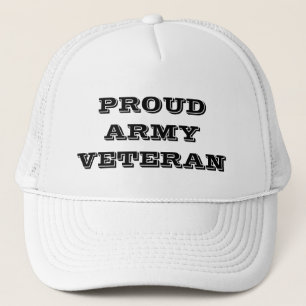 De Camionero Veterano del Ejército Orgulloso gorra