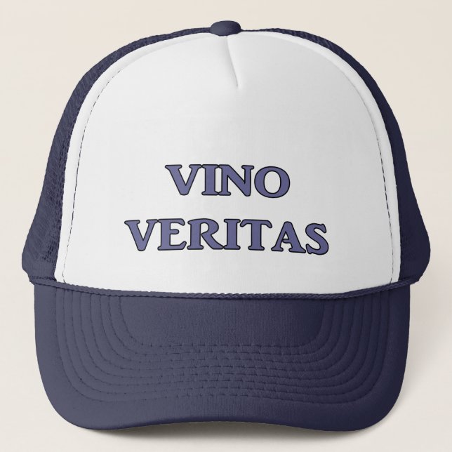 De Camionero VINO VERITAS Gorra (Anverso)