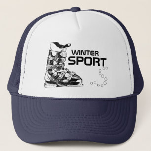 De Camionero Winter Sport Ski Boot Black Gorra