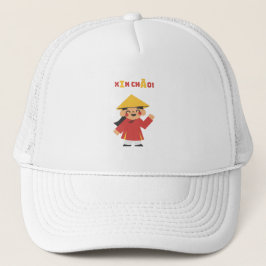 De Camionero "‘Xin Chào!’ Gorra vietnamita - Regalo cultural"