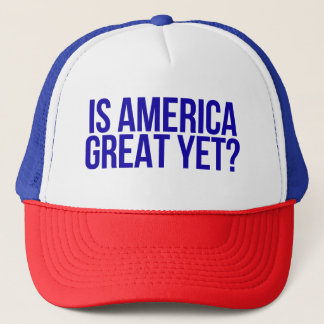 De Camionero "¿Ya es grandioso Estados Unidos?" Gorra