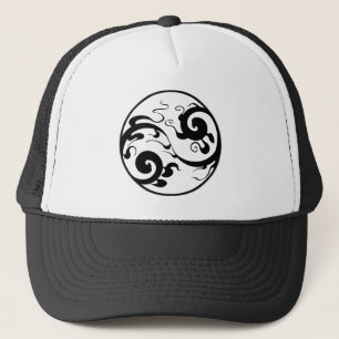 De Camionero Yin-Yang Swirl Gorra