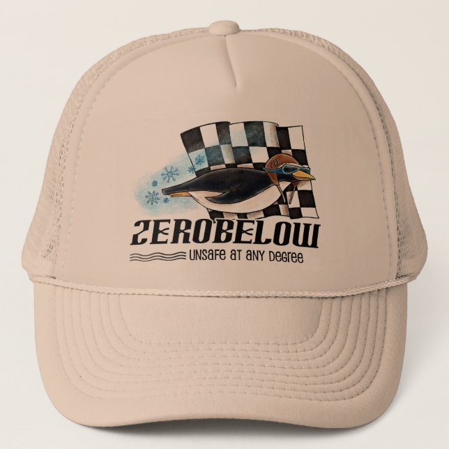 De Camionero Zerobelow del equipo - gorra (Anverso)