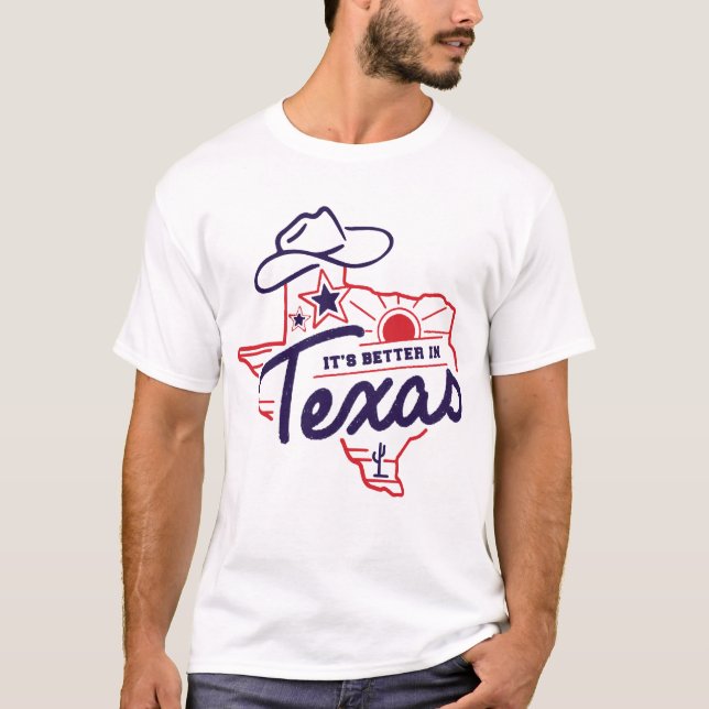 👕 de camisa de Texas (Anverso)