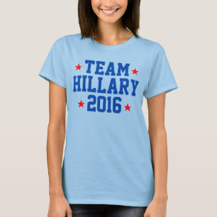 De "camiseta del jersey HILLARY 2016 del EQUIPO"