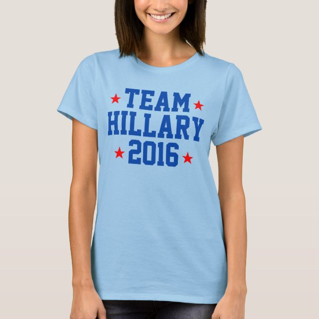 De "camiseta del jersey HILLARY 2016 del EQUIPO" (Anverso)