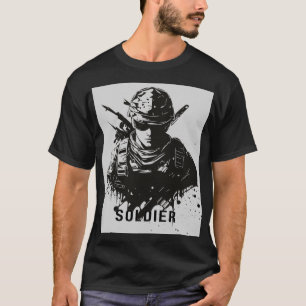 👕 de camiseta gris negro