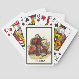 De Cartas Baraja Clásica Clan Munro Escocia
