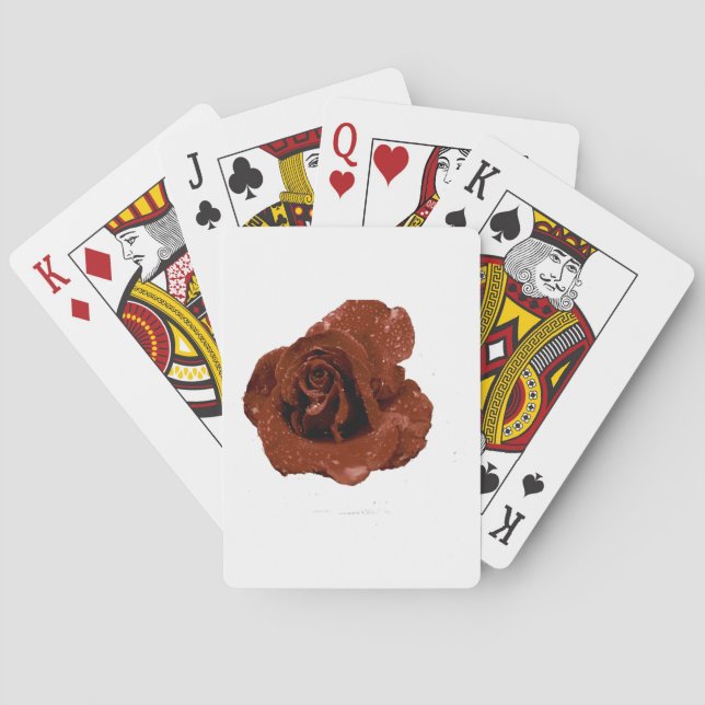 De Cartas Baraja la Rosa (Reverso)