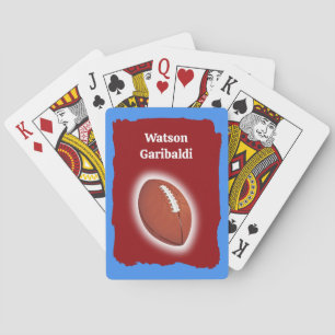 De Cartas Baraja única para fanático del Fútbol 