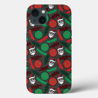 Para iPhone 13 Amigo Jolly Seamless Pattern Cell Funda