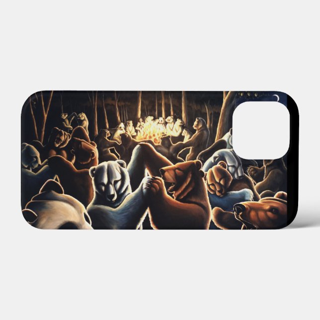 De Case-Mate Para iPhone Bears Dancing Samsung Galaxy S4 Funda Wildlife Art (Reverso (Horizontal))