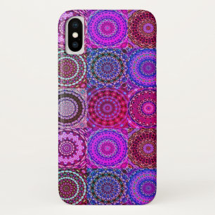 Para iPhone X Boho Quilt Funda