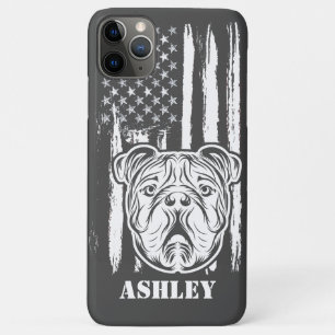 Para iPhone 11 Pro Max Bulldog Inglés Kawaii Regalo Divertido Funda Case-