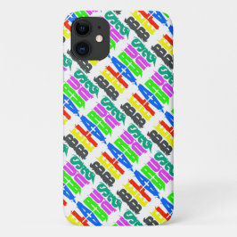 Para iPhone 11 Cartas coloridas Bielorrusia Б е л а р у с  Funda 