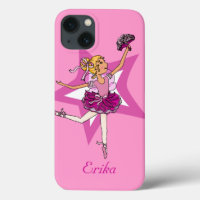 Chica bailarina pelo rubio rosa nombre funda
