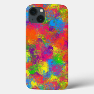 Para iPhone 13 CKC-Paint Can Florals-Galaxy Nota 4 Funda