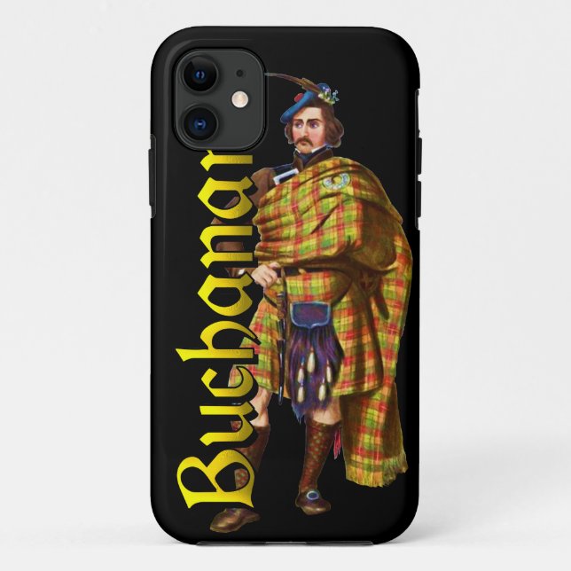 De Case-Mate Para iPhone Clan Buchanan Old Scotland Funda (Reverso)