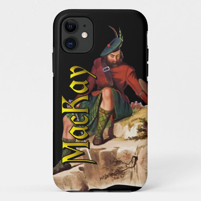 De Case-Mate Para iPhone Clan MacKay Old Scotland Funda (Reverso)