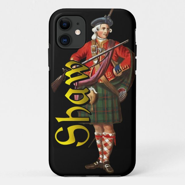 De Case-Mate Para iPhone Clan Shaw Old Scotland Funda (Reverso)