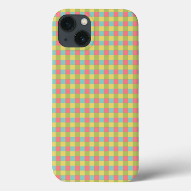 De Case-Mate Para iPhone Dazzle Check iPad Mini funda (Reverso)