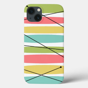 Para iPhone 13 Dazzle Stripe iPad Mini funda