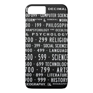 Para iPhone 8 Plus/7 Plus Dewey Decimal Busroll Funda