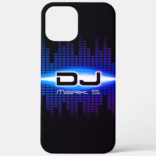 De Case-Mate Para iPhone DJ Modern Royal Blue Funda (Reverso )