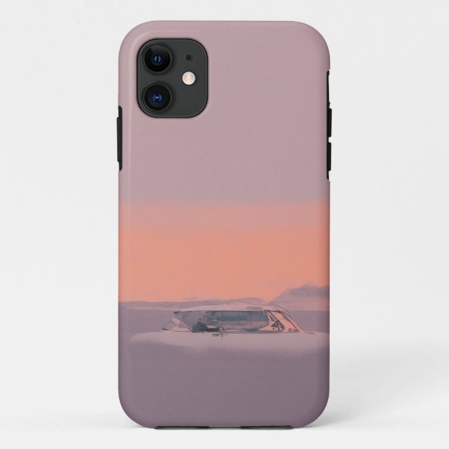 De Case-Mate Para iPhone Dreamy Sunset Drive Mobile Funda (Reverso)