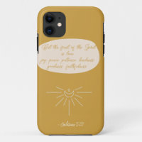 Elegancia personalizada: funda cristiana pastel fe