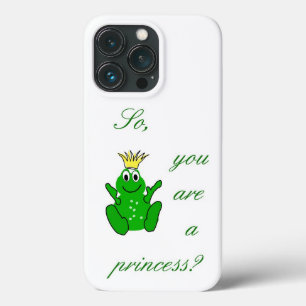 Para iPhone 13 Pro Entonces, ¿Eres Una Princesa? - funda lindo y gra